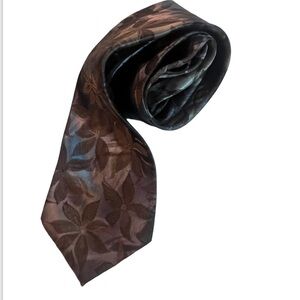 Pierre Balmain Paris Floral Standard Silk Tie